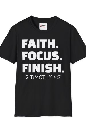 Faith. Focus. Finish. – Christian Athletic Tee