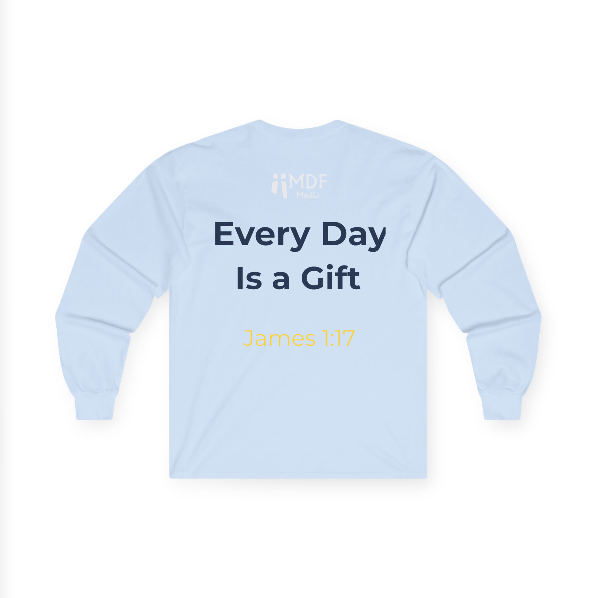 Blessed and Thankful Long Sleeve Tee — Every Day Is a Gift (James 1:17) - Image 29