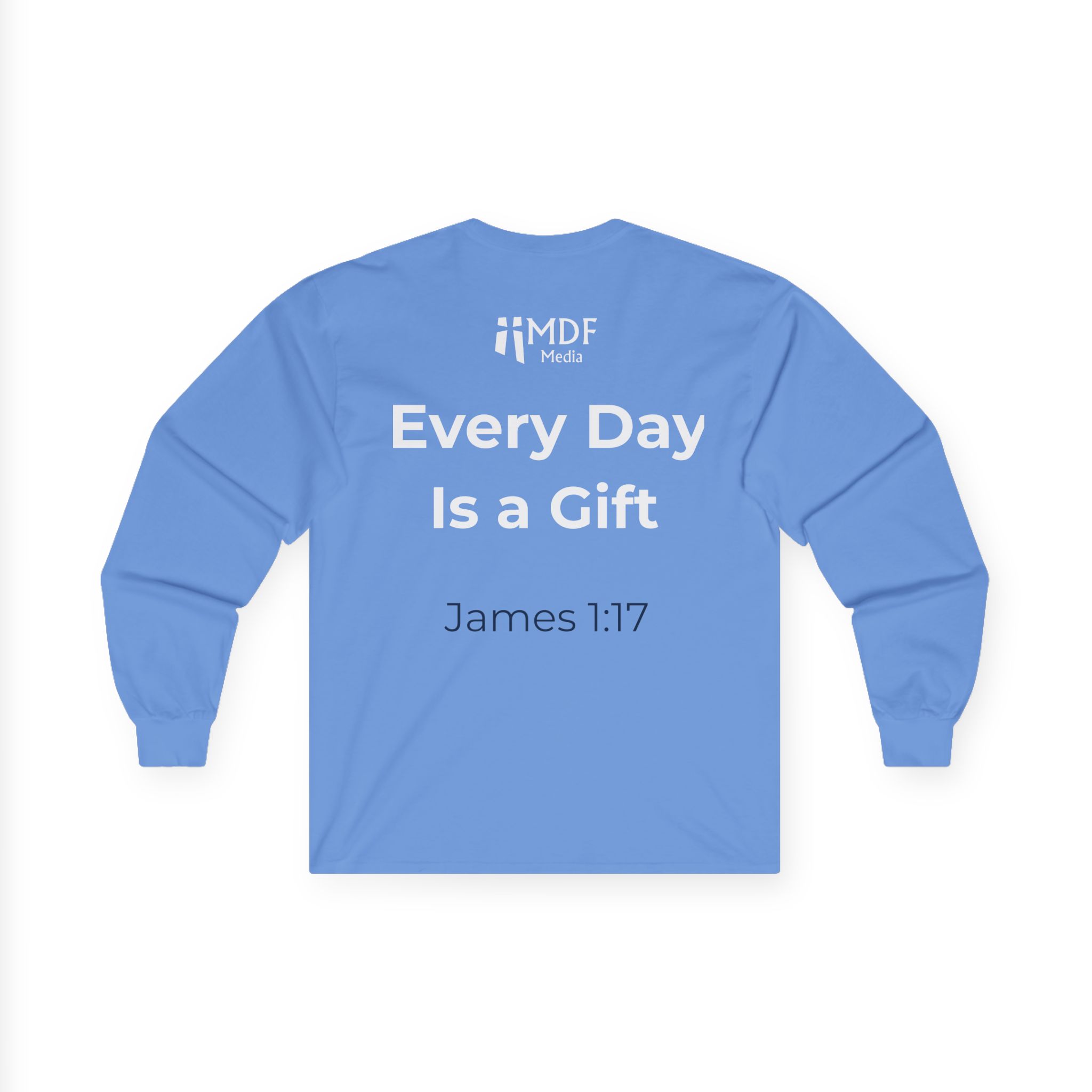 Blessed and Thankful Long Sleeve Tee — Every Day Is a Gift (James 1:17) - Image 32