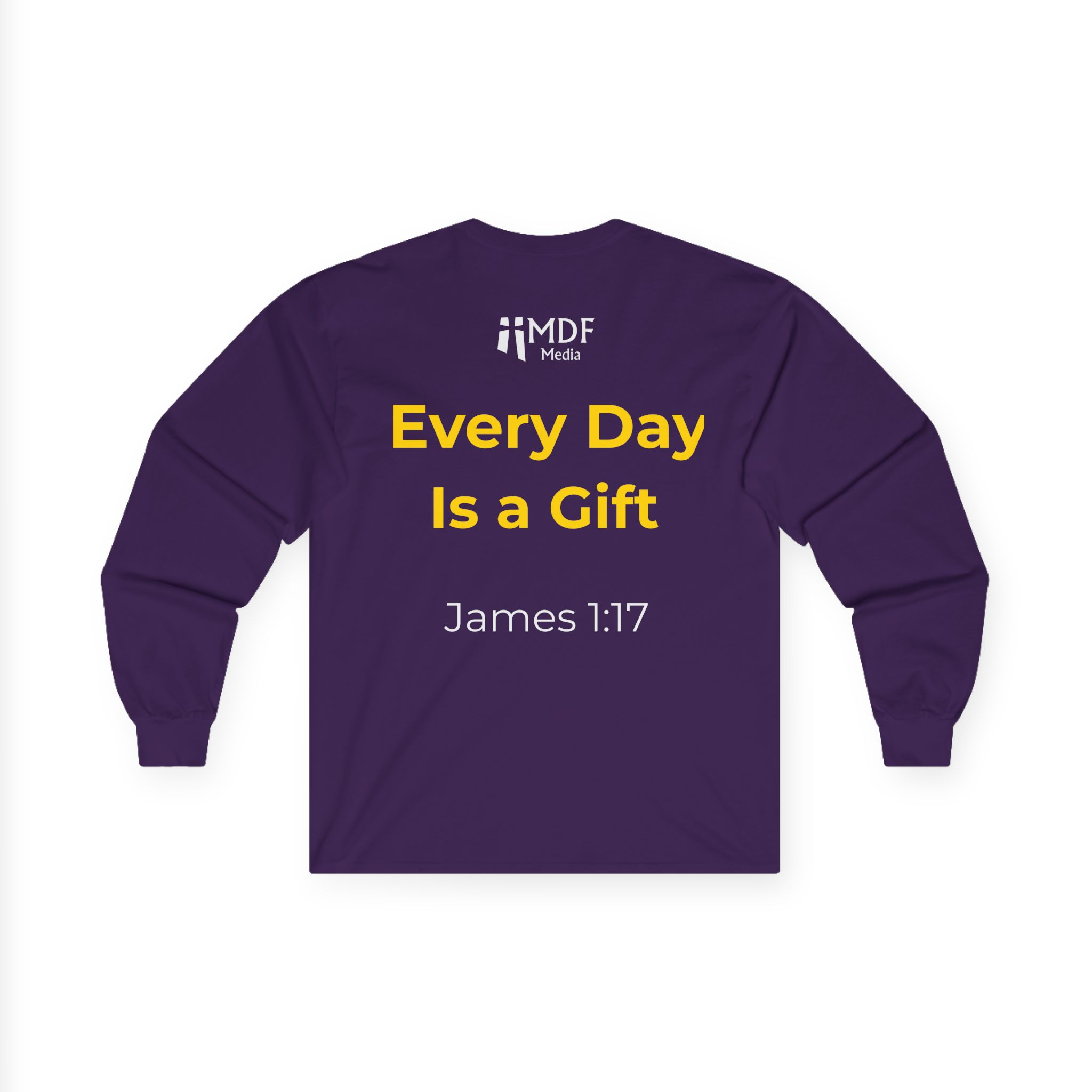 Blessed and Thankful Long Sleeve Tee — Every Day Is a Gift (James 1:17) - Image 41