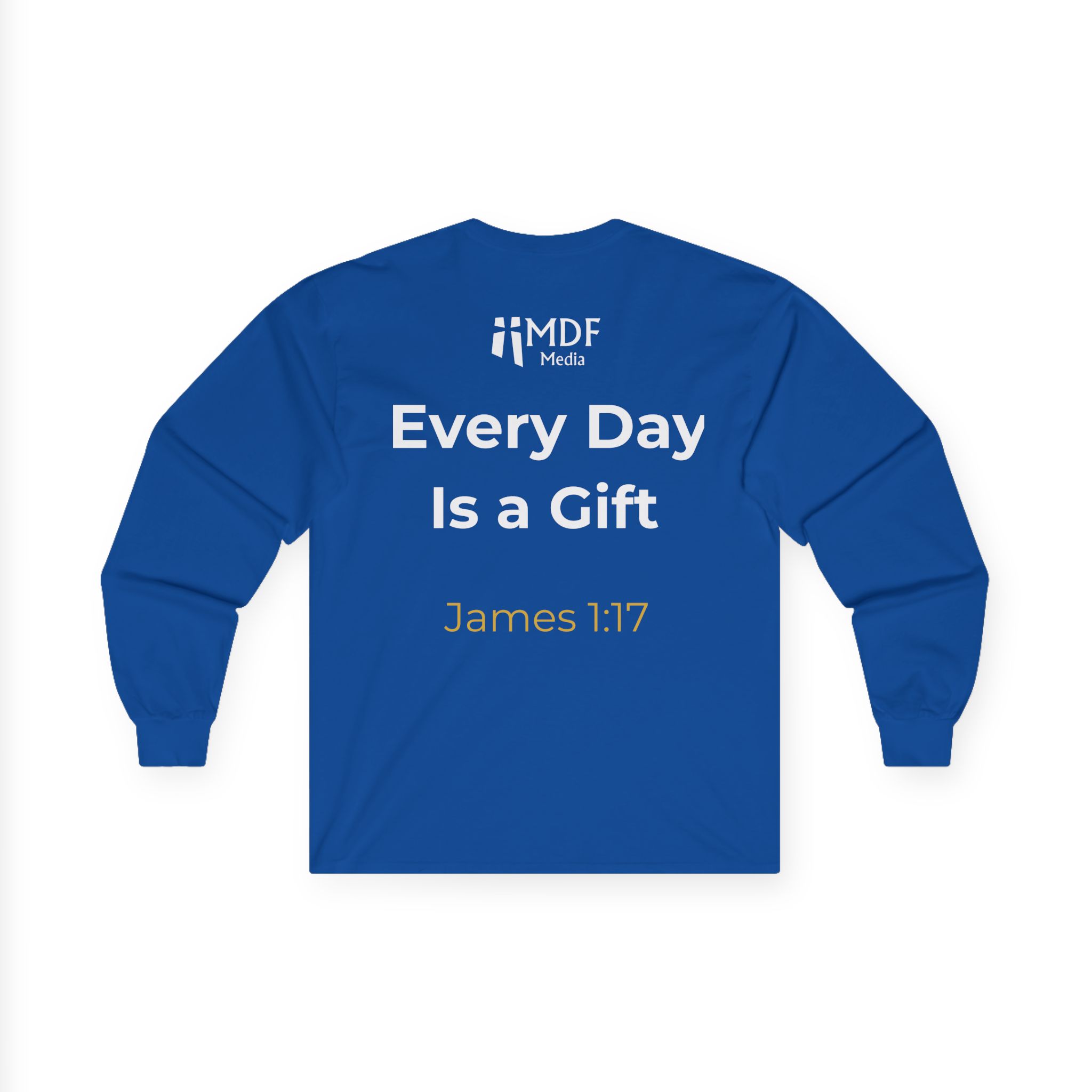 Blessed and Thankful Long Sleeve Tee — Every Day Is a Gift (James 1:17) - Image 35