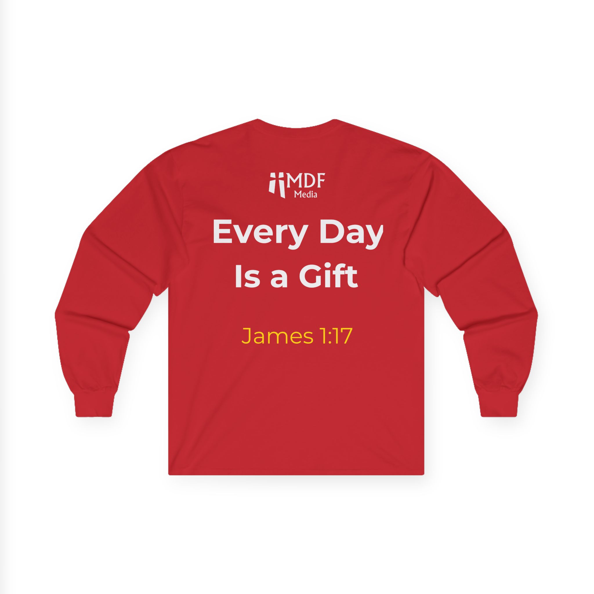 Blessed and Thankful Long Sleeve Tee — Every Day Is a Gift (James 1:17) - Image 47