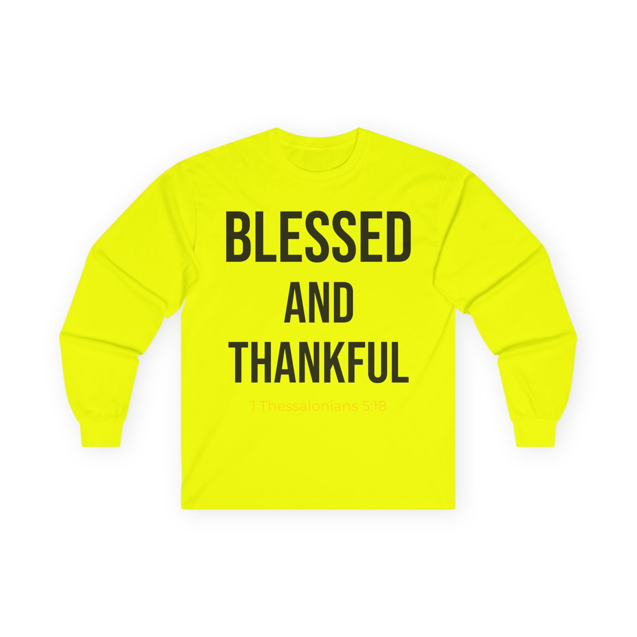 Blessed and Thankful Long Sleeve Tee — Every Day Is a Gift (James 1:17) - Image 19