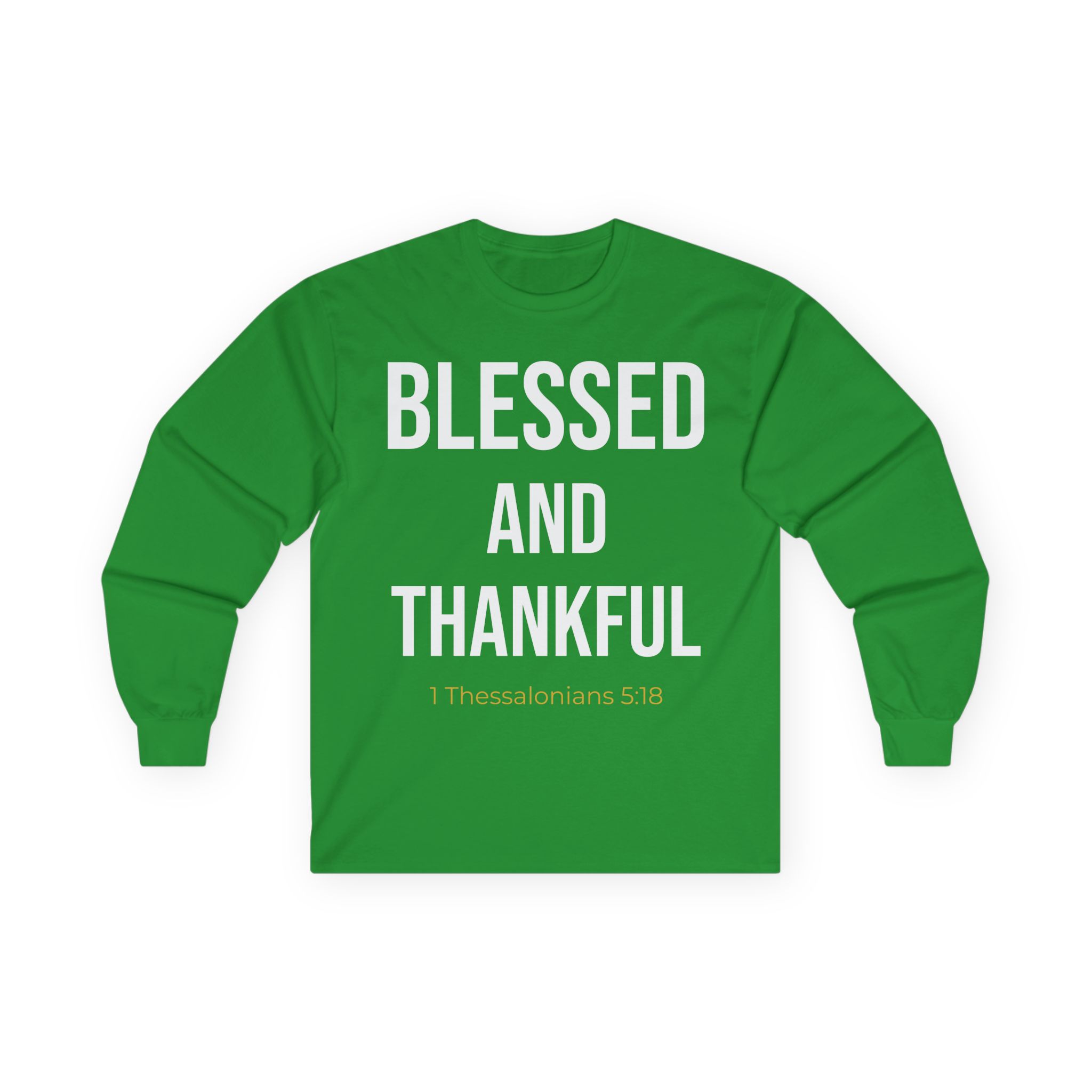 Blessed and Thankful Long Sleeve Tee — Every Day Is a Gift (James 1:17) - Image 25