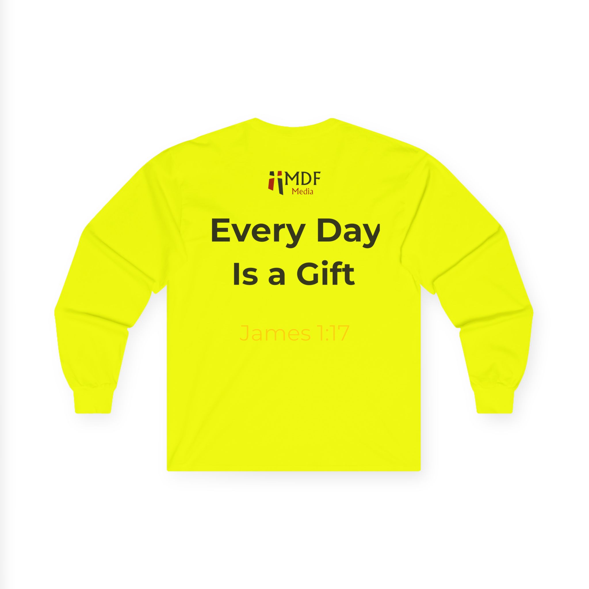 Blessed and Thankful Long Sleeve Tee — Every Day Is a Gift (James 1:17) - Image 20