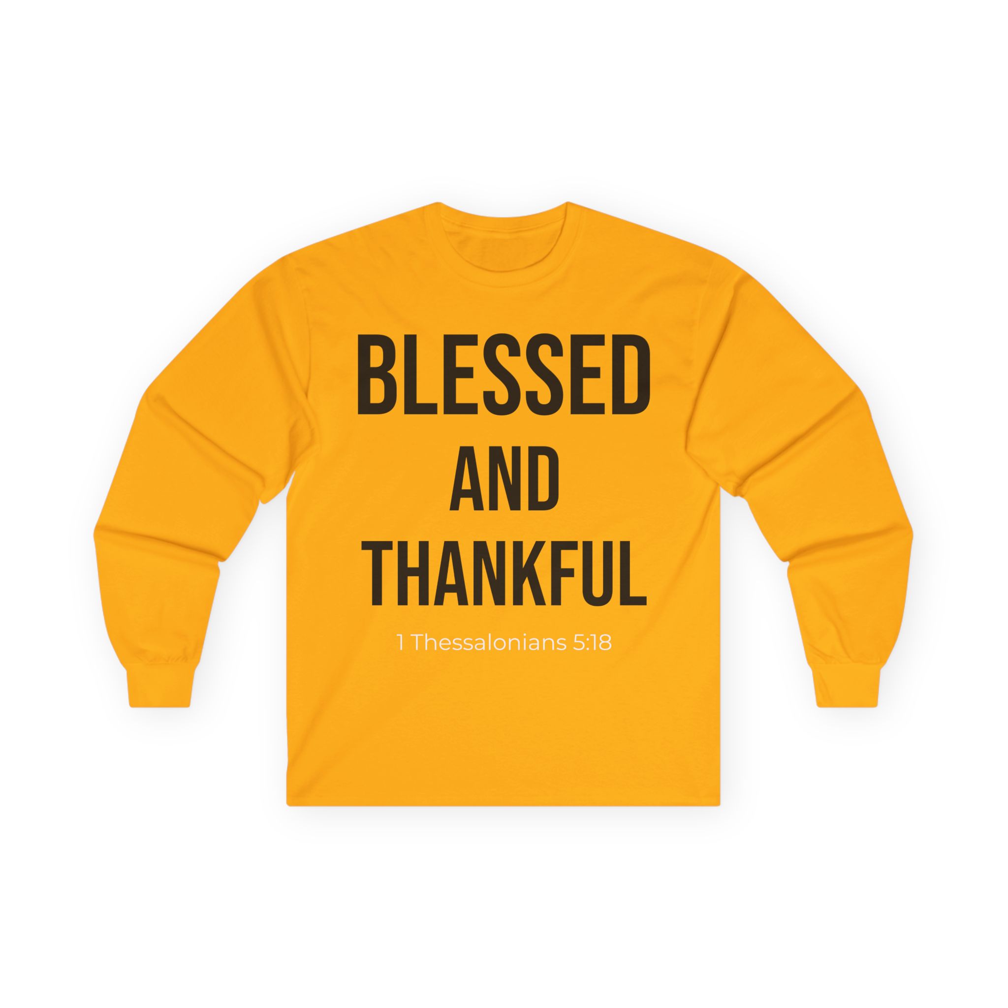 Blessed and Thankful Long Sleeve Tee — Every Day Is a Gift (James 1:17) - Image 16
