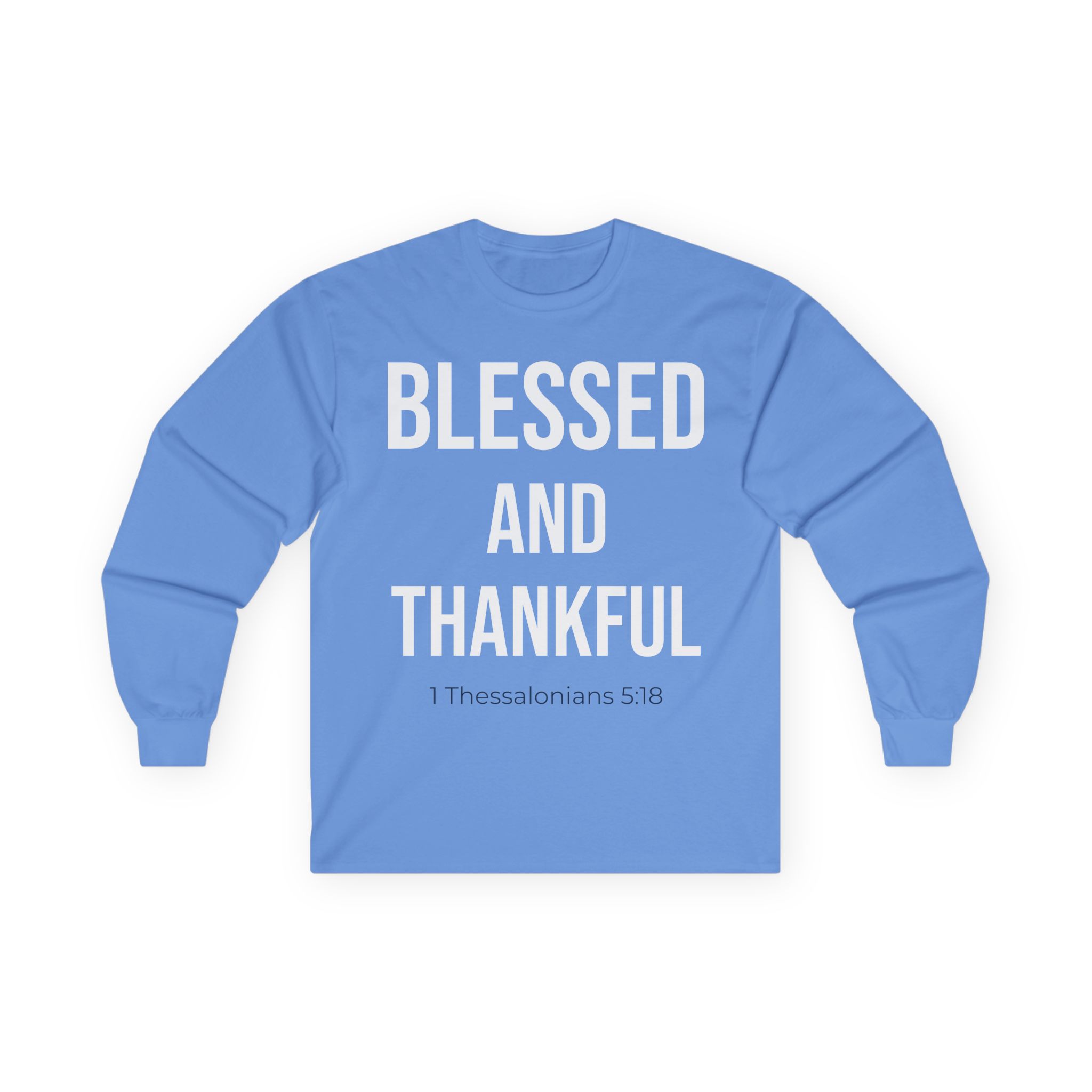 Blessed and Thankful Long Sleeve Tee — Every Day Is a Gift (James 1:17) - Image 31
