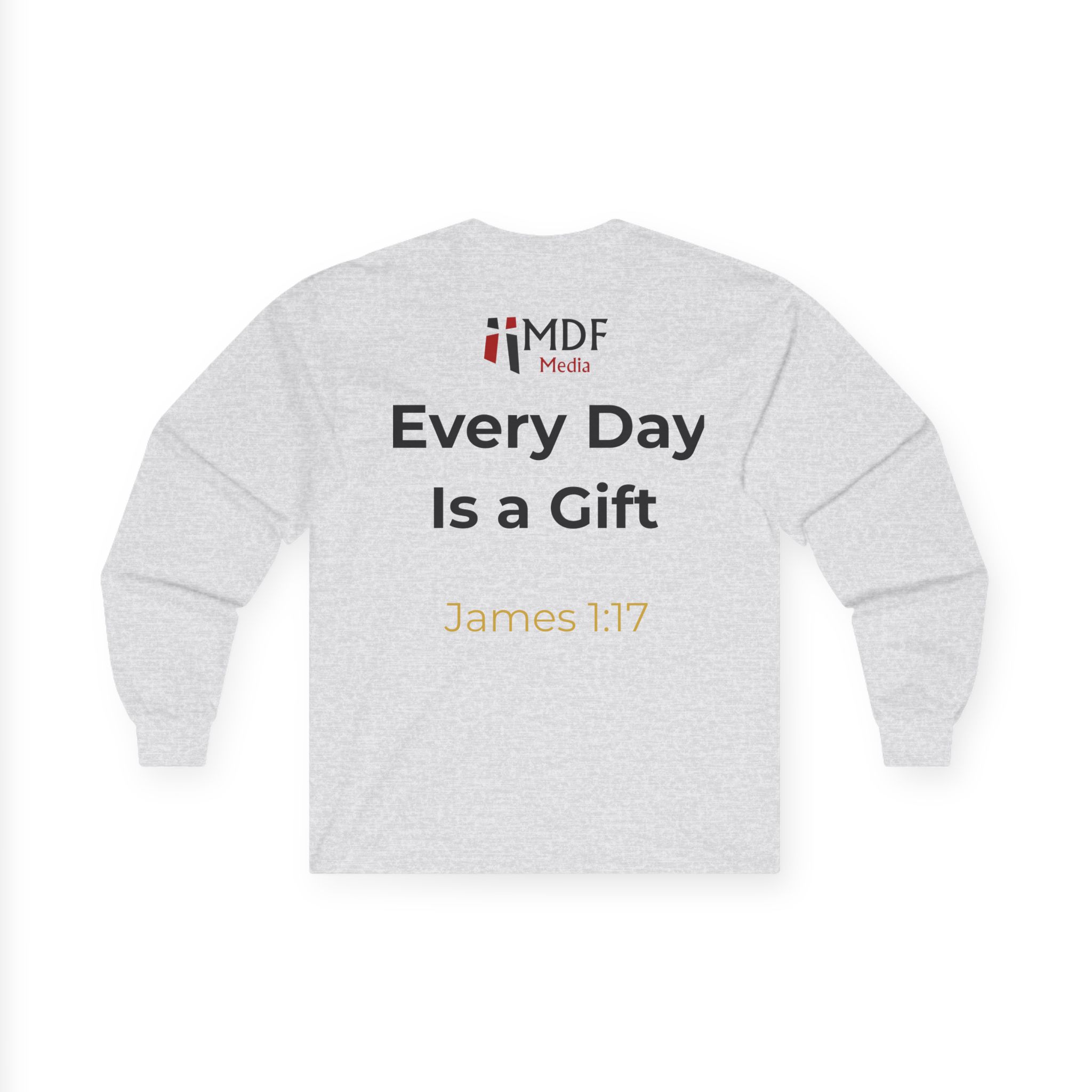 Blessed and Thankful Long Sleeve Tee — Every Day Is a Gift (James 1:17) - Image 11