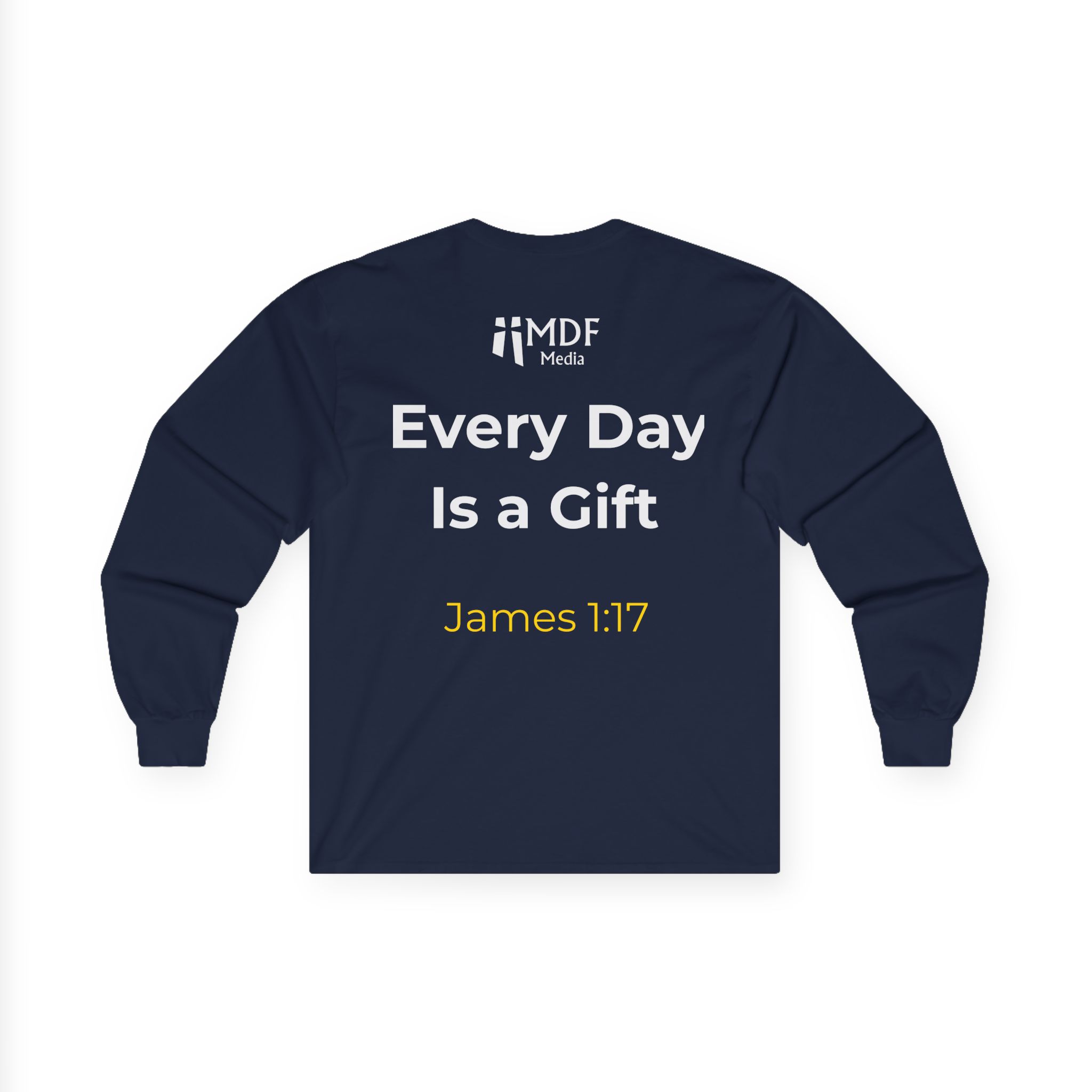 Blessed and Thankful Long Sleeve Tee — Every Day Is a Gift (James 1:17) - Image 38