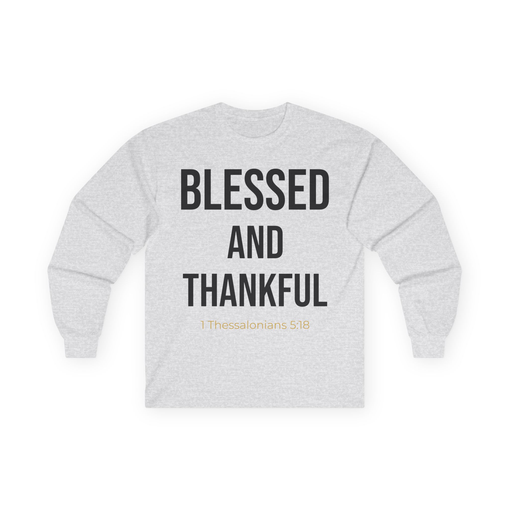 Blessed and Thankful Long Sleeve Tee — Every Day Is a Gift (James 1:17) - Image 10