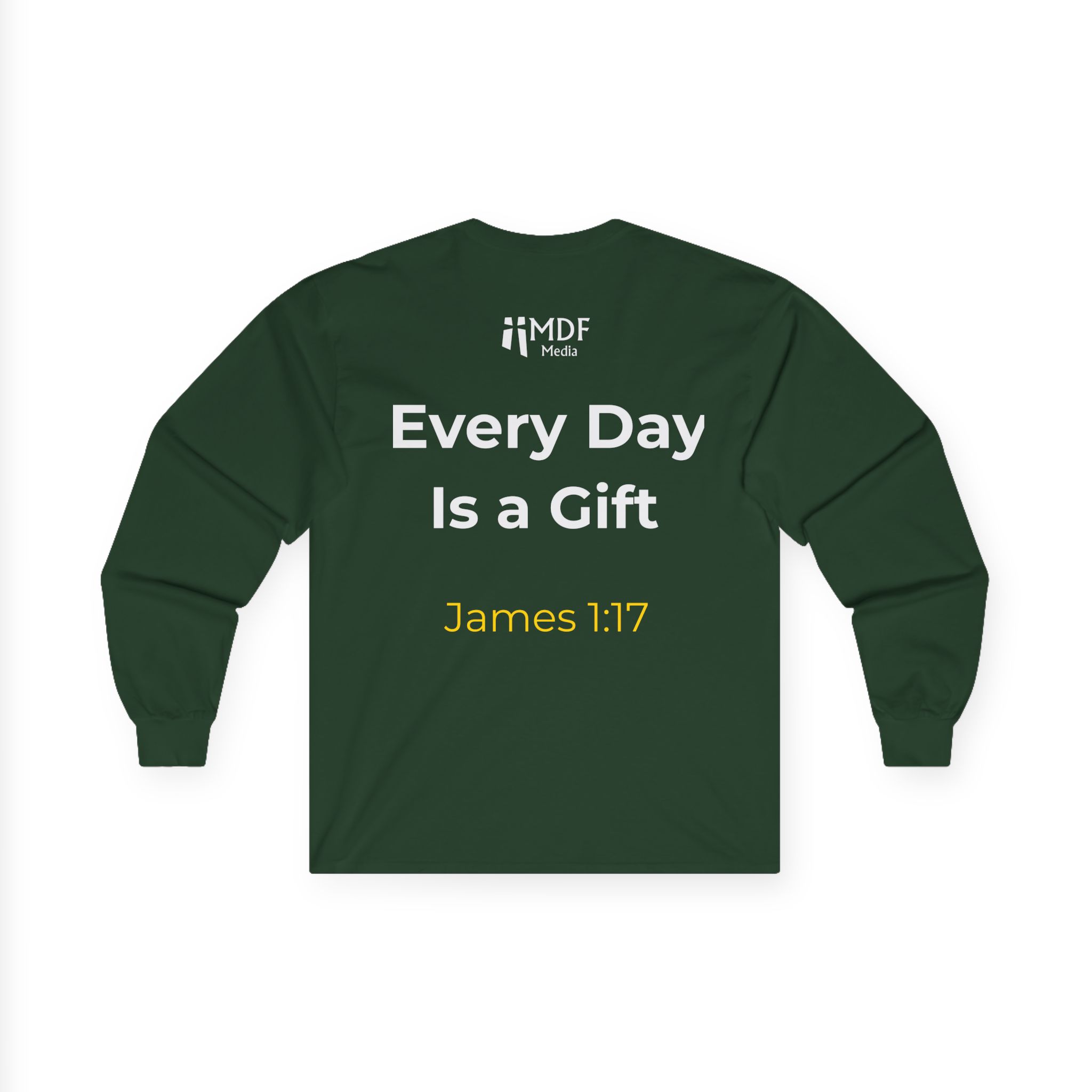 Blessed and Thankful Long Sleeve Tee — Every Day Is a Gift (James 1:17) - Image 23