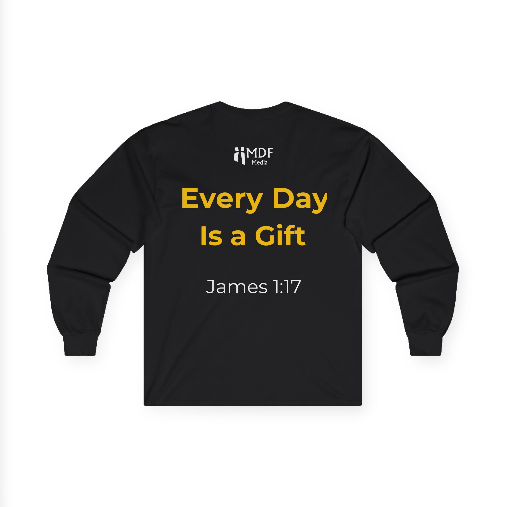 Blessed and Thankful Long Sleeve Tee — Every Day Is a Gift (James 1:17) - Image 5