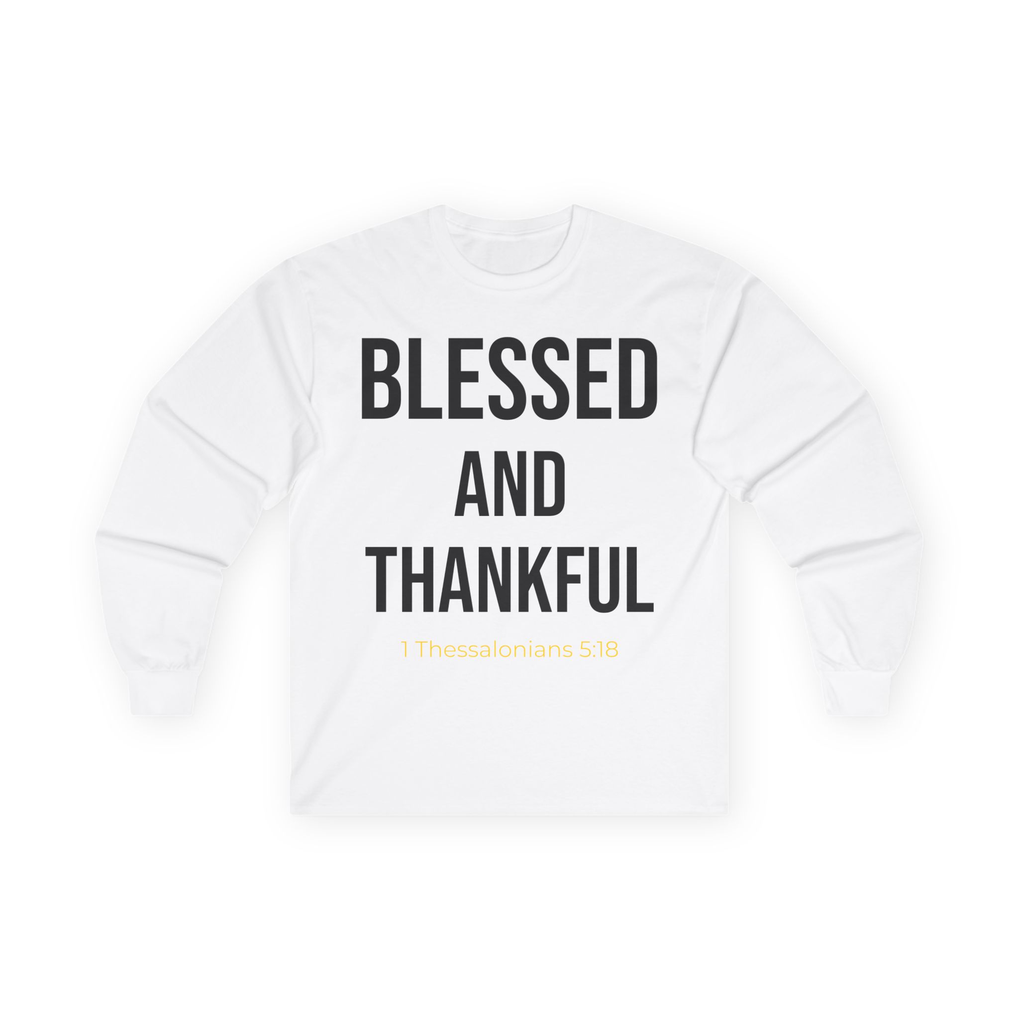 Blessed and Thankful Long Sleeve Tee — Every Day Is a Gift (James 1:17) - Image 7